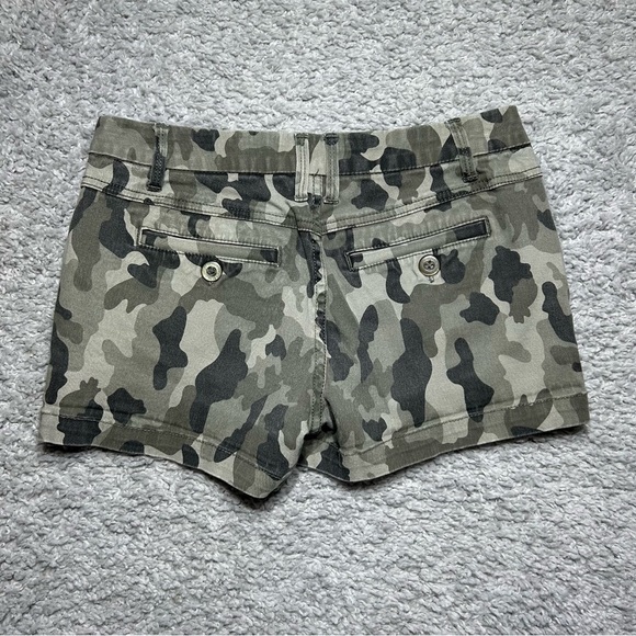 Bebop Shorts Womens 5 Micro Y2K Camouflage Low Rise Streetwear Camo Party Night - Picture 4 of 4